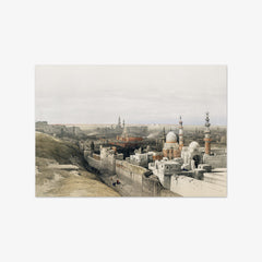 Looking west in Cairo by David Roberts