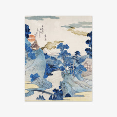 An Evening View of Fuji by Utagawa Kuniyoshi