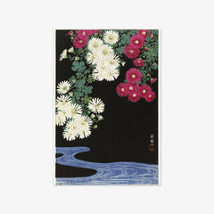 Chrysanthemums by Ohara Koson