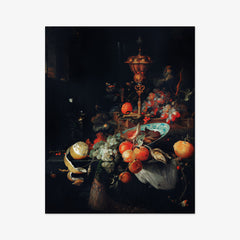 Fruits by Abraham Mignon