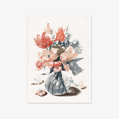 Flowers in a vase by Johan Teyler