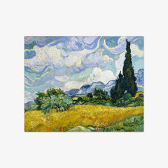 Wheat Field with Cypresses by Vincent Van Gogh