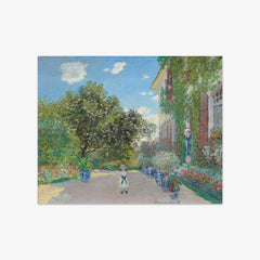 The Artist's House at Argenteuil by Claude Monet