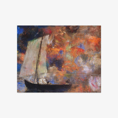 Flower Clouds by Odilon Redon