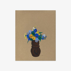 Pansies by Odilon Redon