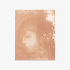 Head of a Child with Flowers by Odilon Redon