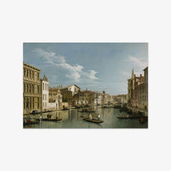 The Grand Canal in Venice by Canaletto