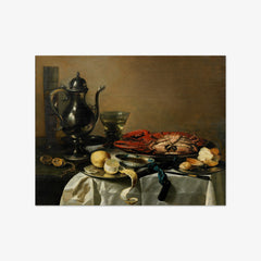Vanitas still life by Harald Conrad Stilling