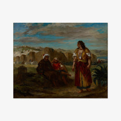 View of Tangier by Eugène Delacroix