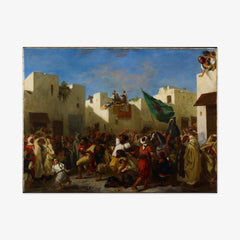 Convulsionists of Tangier by Eugène Delacroix