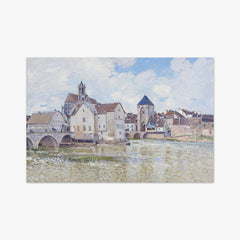 The Moret Bridge by Alfred Sisley