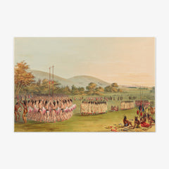 Ball-Play Dance by George Catlin