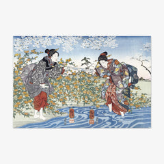 Japanese girls by Utagawa Kuniyoshi