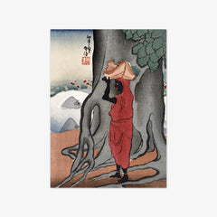 Southern Islander, one of four by Kamisaka Sekka