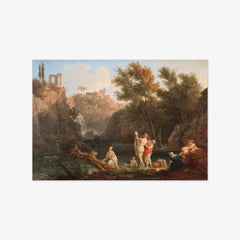 The four times of day- Evening by Claude-Joseph Vernet