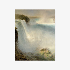 Niagara Falls, from the American Side by Frederic Edwin Church