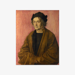 Portrait of Dürer's Father at 70 by Albrecht Durer