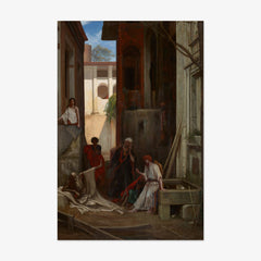 Job and His Friends by Alexandre-Gabriel Decamps