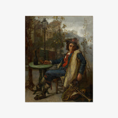 Young Italian Street Musician by Thomas Couture