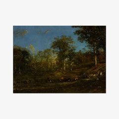 View of the Pastures of the Limousin (France) by Jules Dupré