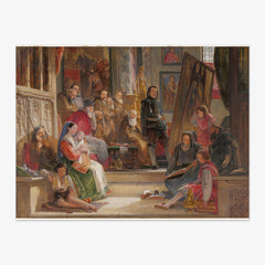 Murillo Painting the Virgin in the Franciscan Convent at Seville by John Frederick Kensett