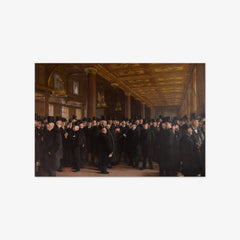 From the Copenhagen Stock Exchange by P.S. Krøyer
