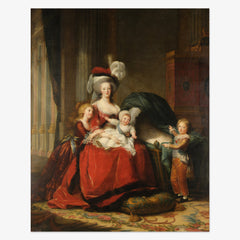 Marie-Antoinette and Her Children by Élisabeth Louise Vigée Le Brun