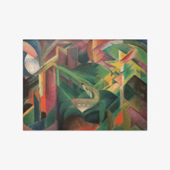 Deer in a Monastery Garden by Franz Marc