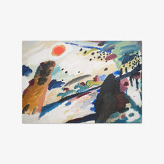 Romantic Landscape by Wassily Kandinsky