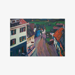 Murnau – View from the Window of the Griesbräu by Wassily Kandinsky