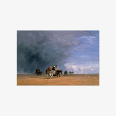 Crossing the Sands by David Cox the Elder