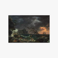 The Shipwreck by Claude-Joseph Vernet