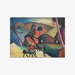 Indians on Horseback by August Macke