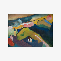 Murnau Mountain Landscape with Church by Wassily Kandinsky