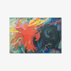 Fighting Forms by Franz Marc