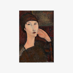 Adrienne (Woman with Bangs) by Amedeo Modigliani