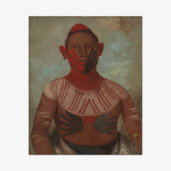 I-o-wáy, One of Black Hawk's Principal Warriors by George Catlin
