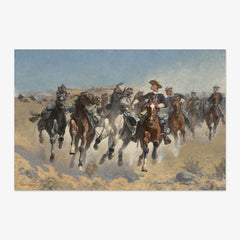 Dismounted: The Fourth Troopers Moving the Led Horses by Frederic Remington