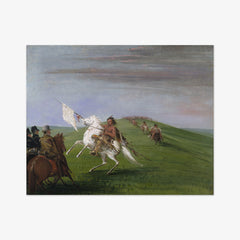Comanche Meeting the Dragoons by George Catlin