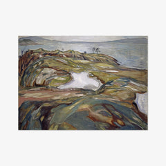Coastal Landscape by Edvard Munch