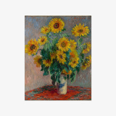 Bouquet of Sunflowers by Claude Monet