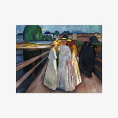 On the Bridge by Edvard Munch