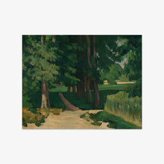 The Avenue at the Jas de Bouffan by Paul Cézanne