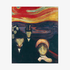 Anxiety by Edvard Munch