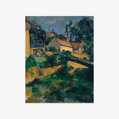 The Winding Road at Montgeroult by Paul Cézanne