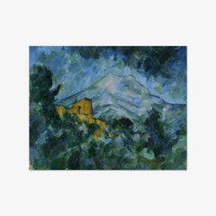 Mont Sainte-Victoire and Château Noir by Paul Cézanne