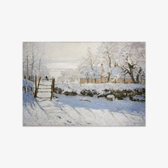 The Magpie by Claude Monet
