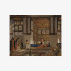 A Lady Receiving Visitors (The Reception) by John Frederick Lewis