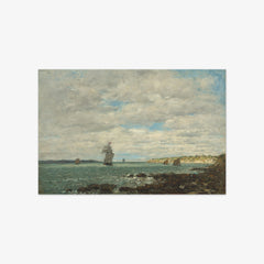 Coast of Brittany by Eugène Boudin