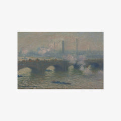 Waterloo Bridge, Gray Day by Claude Monet